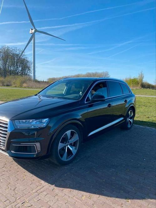Audi Q7 3.0 TDI 374pk E-tron Quattro Tiptronic 2016 Zwart, Auto's, Audi, Particulier, Q7, 4x4, ABS, Achteruitrijcamera, Adaptieve lichten