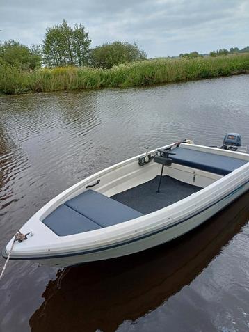 Terhi 410 consoleboot met motor en trailer beschikbaar voor biedingen