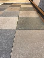 ESTRIKKEN NATUURSTEEN, DIVERSE KLEUREN 20X20CM, STENENVLOER!, Nieuw, 75 m² of meer, Parket