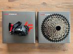 Sram Force AXS XPLR 12spd derailleur + cassette, Ophalen of Verzenden, Zo goed als nieuw, Racefiets, Derailleur of Ketting