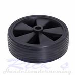 Neuswiel wiel kunststof velg met rubber loopvak 220 x 70 mm, Verzenden, NB, Nieuw, NB