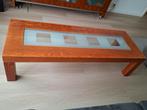 Salontafel met glasplaat, Ophalen, 100 tot 150 cm, 50 tot 100 cm, Glas