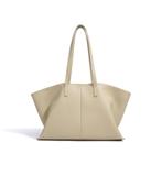 Lima Leren Draagtasje, Verzenden, Nieuw, Beige, Shopper