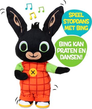 Speel Stopdans met dansende Bing beschikbaar voor biedingen