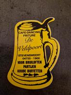 3055 Sticker Frituur  De Veldpoort Reclame, Verzamelen, Ophalen of Verzenden, Gebruikt