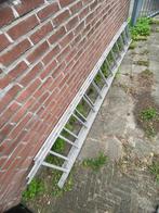 schuifladder, Doe-het-zelf en Verbouw, Ladders en Trappen, Ophalen, Gebruikt, Ladder, Opvouwbaar of Inschuifbaar