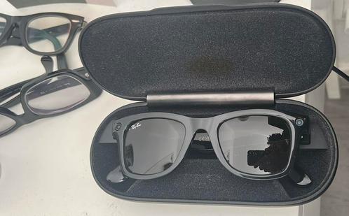 Ray-Ban Meta Stories., Sieraden, Tassen en Uiterlijk, Zonnebrillen en Brillen | Heren, Gebruikt, Zonnebril, Ray-Ban, Zwart, Ophalen of Verzenden