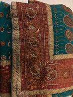 Prachtige Indiase Saree, Kleding | Dames, Maat 38/40 (M), Nieuw, Ophalen of Verzenden, Onder de knie