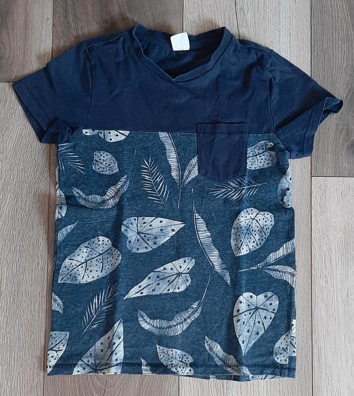 2 t-shirts (maat 134), Kinderen en Baby's, Kinderkleding | Maat 134, Zo goed als nieuw, Jongen, Shirt of Longsleeve, Ophalen of Verzenden