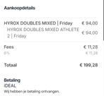 Hyrox Heerenveen Mixed Doubles Friday (9 mei 2025), Twee personen, November