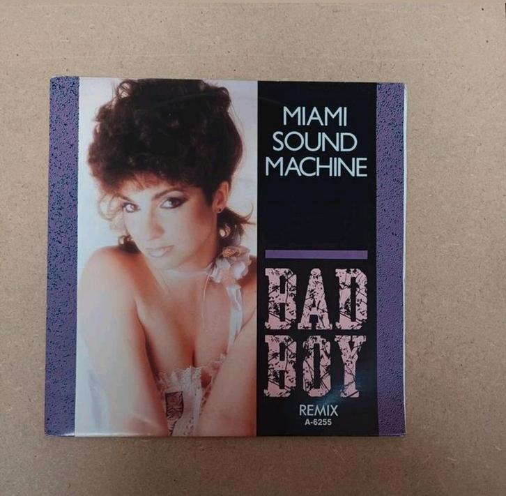 Miami Sound Machine  - Bad Boy, Cd's en Dvd's, Vinyl Singles, Gebruikt, Single, Pop, 7 inch, Ophalen of Verzenden