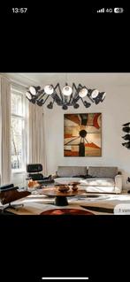 Industriële Hanglamp Moooi Dear Ingo Stijl - Zwart, Ophalen, Zo goed als nieuw, Industrieel, Metaal