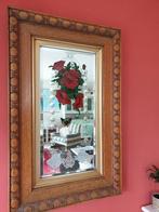 Oak Victorian Antique Mirrors victoriaans eiken spiegel, Antiek en Kunst, Minder dan 100 cm, Ophalen of Verzenden