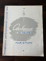 Bladmuziek Arabesque voor piano van Jan Nieland als nieuw, Muziek en Instrumenten, Bladmuziek, Klassiek, Ophalen of Verzenden