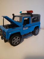 Bruder politie jeep met trailer en paard., Ophalen of Verzenden, Zo goed als nieuw