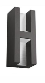 Philips wandlamp Shadow antraciet 2x4,5W, Ophalen of Verzenden, Nieuw, Kunststof