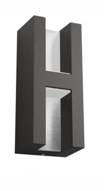 Philips wandlamp Shadow antraciet 2x4,5W 5 stuks beschikbaar voor biedingen