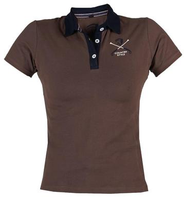 Bruin taupe Horka Verona poloshirt maat S beschikbaar voor biedingen