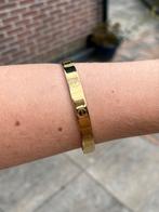 Gouden Bangle Armband, Sieraden, Tassen en Uiterlijk, Ophalen of Verzenden, Zo goed als nieuw, Goud, Staal