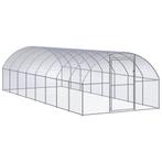 Buitenhok kippenhok kippenren 3x8x2 m GRATIS BEZORGD!, Dieren en Toebehoren, Pluimvee | Toebehoren, Verzenden, Nieuw, Kippenhok of Kippenren