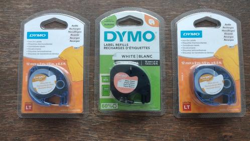 Dymo LetraTag Label Refills Let  3 stuks - Nieuw, Computers en Software, Labelprinters, Nieuw, Etiket, Tape-label, Ophalen of Verzenden