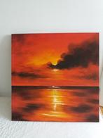 SCHILDERIJ T KUIJT, Ophalen of Verzenden, Zo goed als nieuw, Schilderij, 75 tot 100 cm