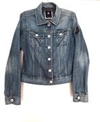 Blauw jeans jasje - GAASTRA - Maat L, Ophalen of Verzenden, Gedragen, Maat 38/40 (M), Blauw