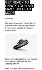 Nike Air Max “Big Head Mode”, Ophalen of Verzenden, Nieuw, Overige kleuren