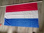 nederlandse vlag met vlaggenstok zgan, Diversen, Vlaggen en Wimpels, Ophalen, Zo goed als nieuw