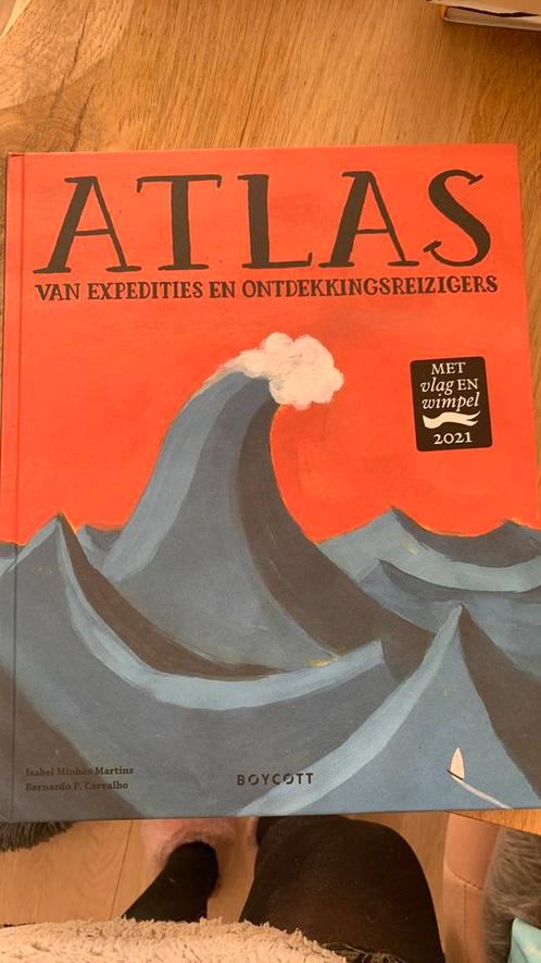 Nieuw. OngelezenAtlas van expedities en ontdekkingsreizigers, Boeken, Kinderboeken | Jeugd | onder 10 jaar, Nieuw, Verzenden
