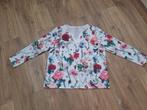NIEUW trui / shirt lange mouw 3XL crème met bloemen SHEIN, Kleding | Dames, Beige, Maat 46/48 (XL) of groter, Nieuw, Ophalen of Verzenden
