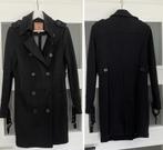 Zwarte Trenchcoat maat S, Ophalen, Gedragen, Zwart