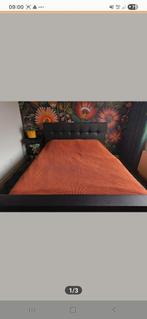 Heckett & Lane, sprei, wafel, terracotta, Ophalen of Verzenden, Zo goed als nieuw, Tweepersoons, Dekbedovertrek