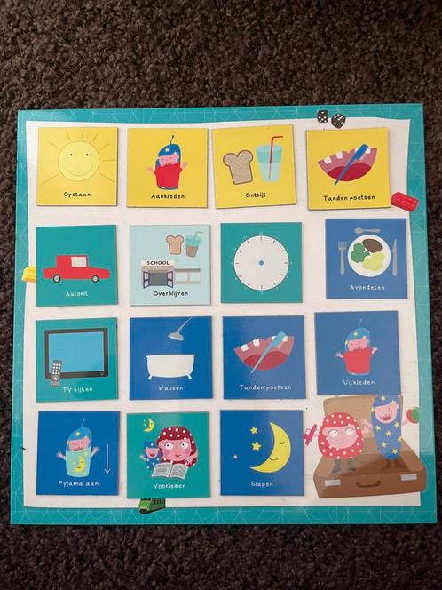 Pictogrammen bord met pictogrammen, Kinderen en Baby's, Speelgoed | Educatief en Creatief, Zo goed als nieuw, Ontdekken, Ophalen