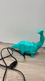 Groene Dino dinosaurus kinder led nachtlampje, Ophalen, Zo goed als nieuw, Lamp