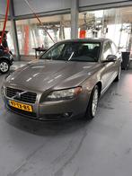 Volvo S80 2.5 T Geartronic 2007 Grijs, Origineel Nederlands, Te koop, Zilver of Grijs, 5 stoelen