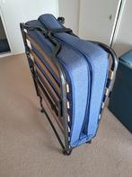 LOGEERBED OPKLAPBAAR, Huis en Inrichting, Slaapkamer | Bedden, Ophalen, Eenpersoons, Blauw, 190 cm of minder