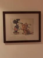 Disney Prenten Ingelijst, Antiek en Kunst, Ophalen
