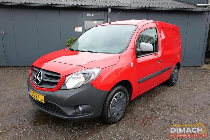 Mercedes-Benz CITAN Citan - rood - schuifdeur - weinig km -, Auto's, Bestelauto's, Bedrijf, Te koop, Mercedes-Benz, Diesel, Euro 6