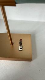 Letter ‘E’ sleutelhanger/kettinghanger, Ophalen of Verzenden, Zo goed als nieuw, Zilver, Overige materialen