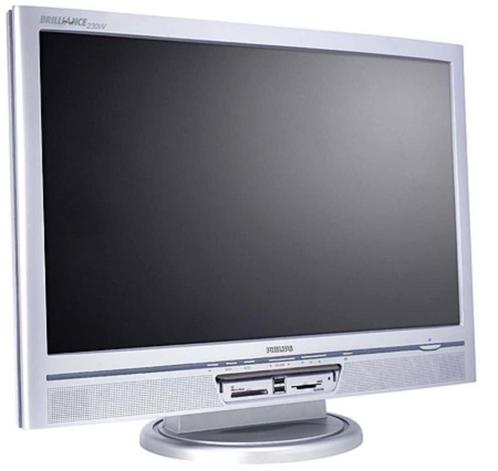 Philips Brilliance 230W5 Monitor, Computers en Software, Monitoren, Zo goed als nieuw, DVI, VGA, Gaming, Ingebouwde speakers, Kantelbaar