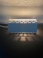 2 Wandlampjes lichtgrijs en wit, Ophalen of Verzenden, Zo goed als nieuw