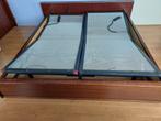 2 Avek spiraal bedbodems, deels electrisch verstelbaar, Ophalen, 90 cm, Eenpersoons, 200 cm