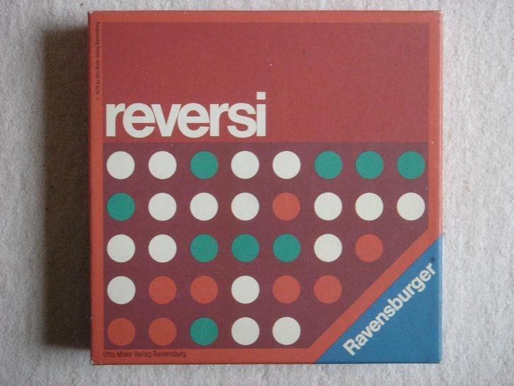 LEUK: Reversi KLEINE versie - Retro/Vintage versie, Hobby en Vrije tijd, Gezelschapsspellen | Bordspellen, Gebruikt, Een of twee spelers