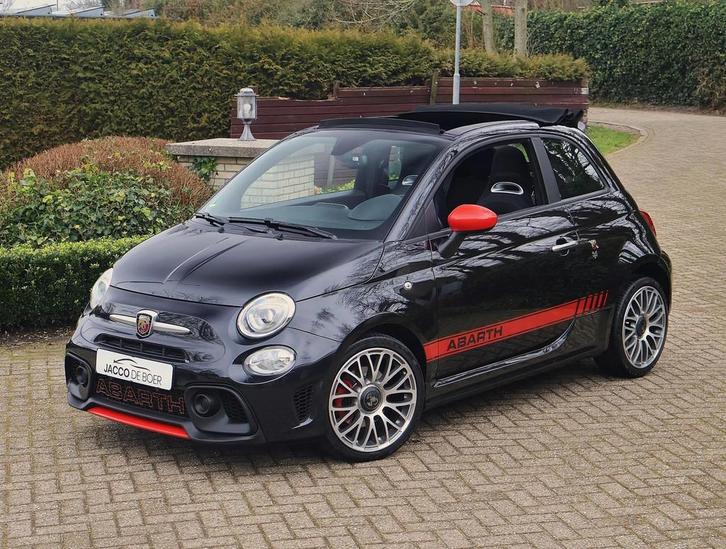 Fiat 500c 1.4 T-Jet Abarth 595 Cabrio, Auto's, Fiat, Bedrijf, Te koop, 500C, ABS, Airbags, Airconditioning, Bluetooth, Centrale vergrendeling