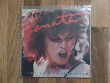 single 1 euro Pat Benatar - Love is a battlefield beschikbaar voor biedingen