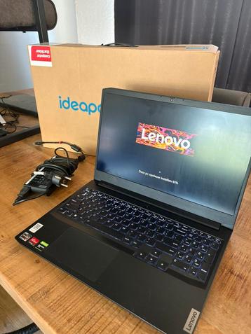 LENOVO IdeaPad Gaming 3 15-RYZEN5 8GB 256GB GTX1650 beschikbaar voor biedingen