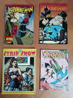 Oude strips. Spinneman, Batman, Tarzan en een Strip Show., Ophalen of Verzenden