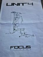 Focus 4 Unit Fitness machine, Ophalen, Benen, Gebruikt, Krachtstation