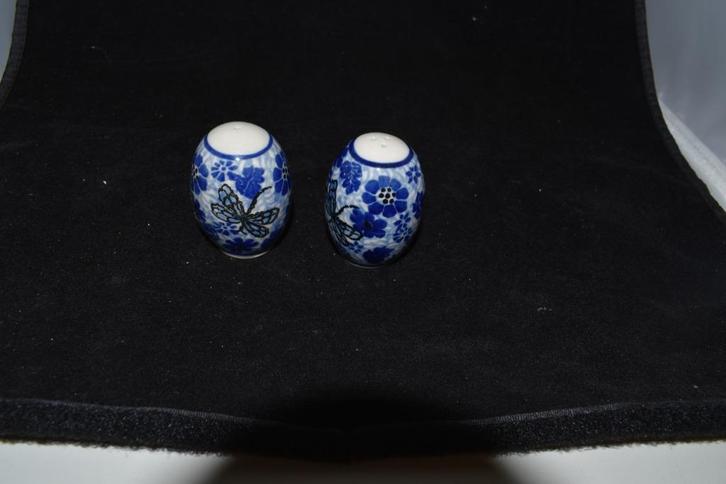 Peper en zoutstel Dragonfly Bunzlau Castle servies, Huis en Inrichting, Keuken | Servies, Nieuw, Overige typen, Overige stijlen